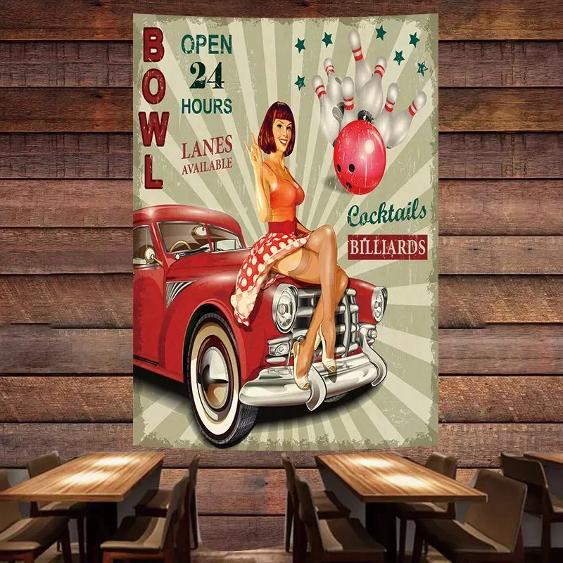 BOWL OPEN 24 HOURS Vintage Car - Auto Repair Shop Open recensione e prezzo
